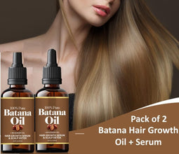Batana Hair Growth Oil + Serum 30ml (Pack of 2)