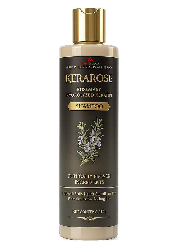 Kerarose Rosemary Hydrolyzed Keratin Shampoo 114 gm (Pack of 1)